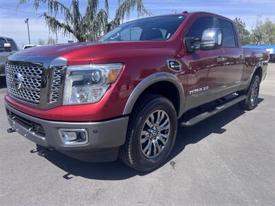 2016 Nissan Titan XD Platinum Reserve 4x4 4dr Crew Cab Pickup (Diesel)   - Photo 4 - Garden City, ID 83714