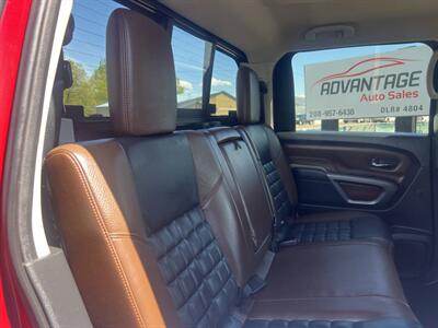 2016 Nissan Titan XD Platinum Reserve 4x4 4dr Crew Cab Pickup (Diesel)   - Photo 15 - Garden City, ID 83714