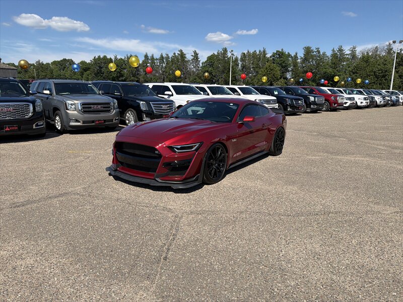 Red (Burgundy) 2017 Ford Mustang Coupe Rear-Wheel Drive 6-Speed Manual