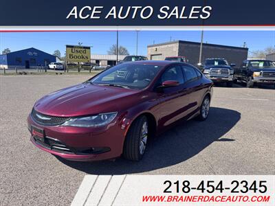 2015 Chrysler 200 Series S Sedan