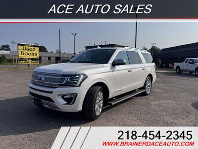 2018 Ford Expedition Platinum Max SUV