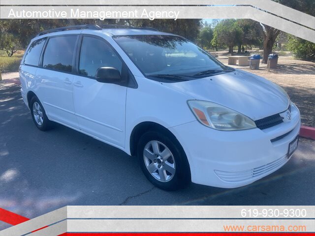 Natural White 2005 Toyota Sienna LE Minivan Front-Wheel Drive Automatic