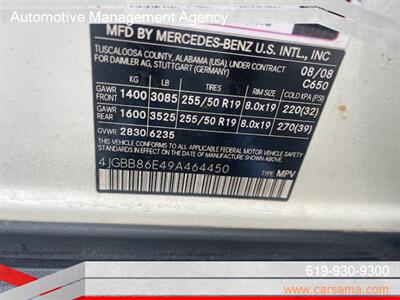 2009 Mercedes-Benz ML 350 4MATIC   - Photo 18 - San Diego, CA 91942