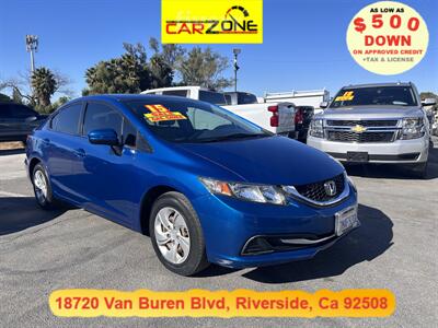 2015 Honda Civic LX   - Photo 4 - Riverside, CA 92508