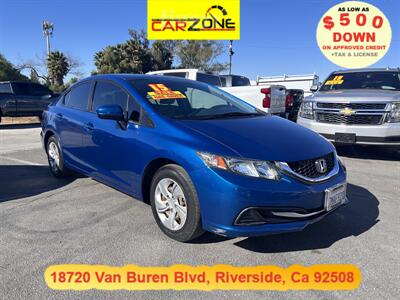 2015 Honda Civic LX   - Photo 1 - Riverside, CA 92508