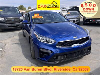 2021 Kia Forte EX   - Photo 2 - Riverside, CA 92508