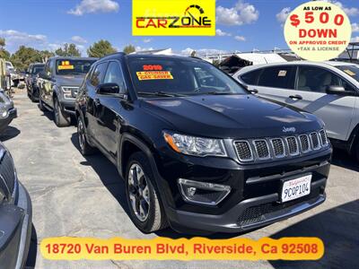 2019 Jeep Compass Limited   - Photo 1 - Riverside, CA 92508