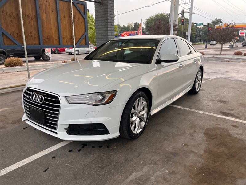 White 2017 Audi A6 Sedan All-Wheel Drive Automatic