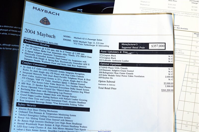 2004 Maybach 62   - Photo 92 - Rockville, MD 20850