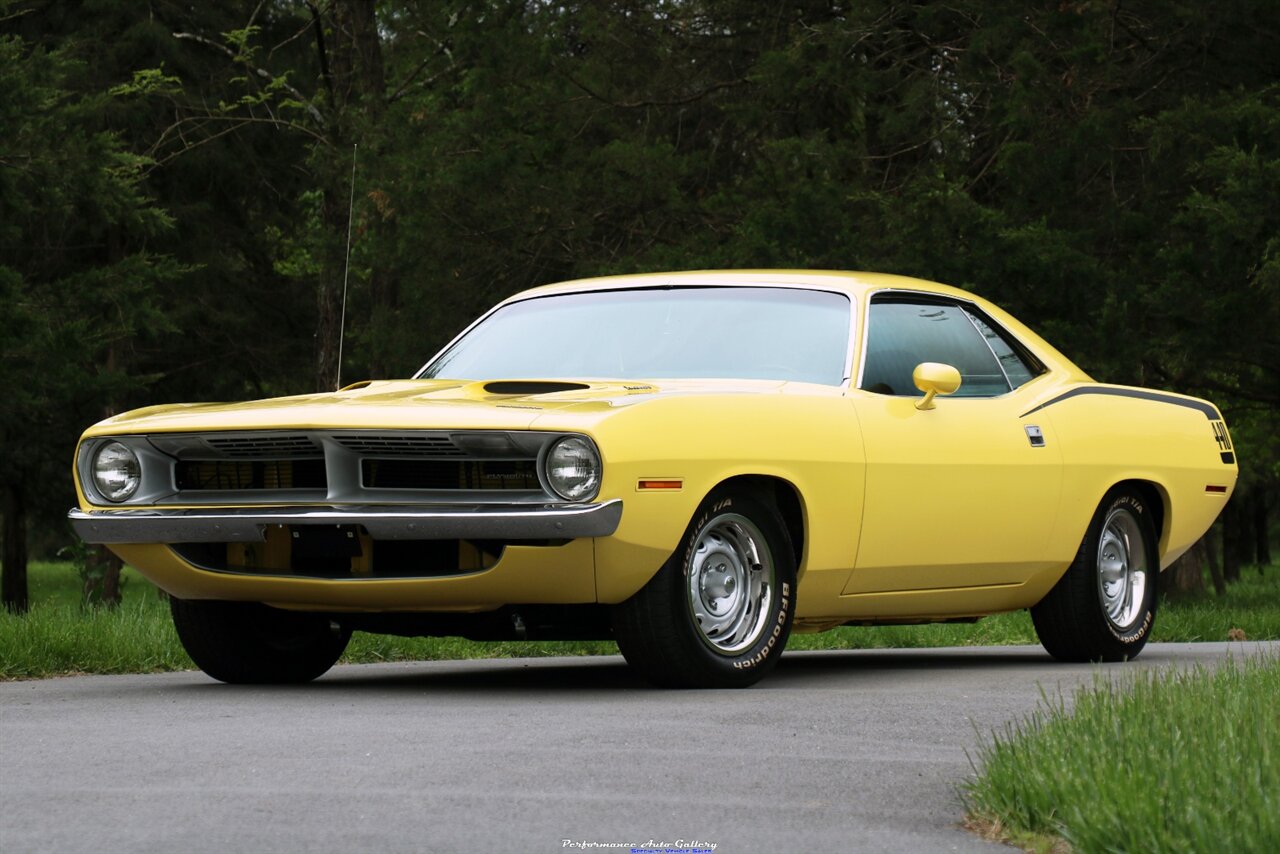 1970 Plymouth Cuda 440 Six Pack For Sale In Gaithersburg Md Stock A003