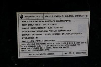 2014 Maserati Quattroporte Sport GT S   - Photo 136 - Rockville, MD 20850