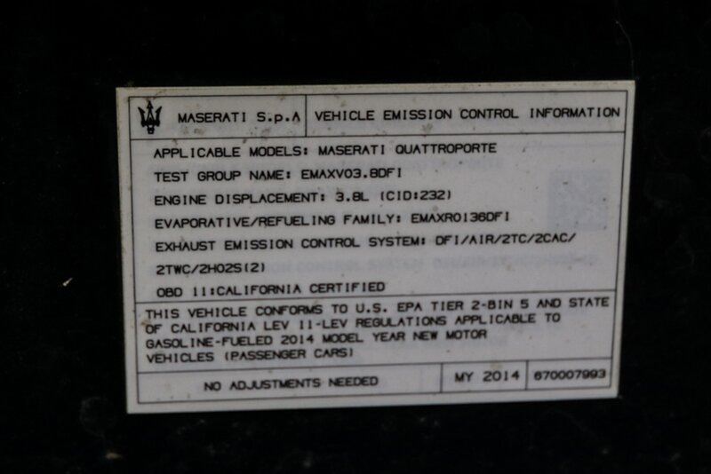 2014 Maserati Quattroporte Sport GT S   - Photo 136 - Rockville, MD 20850