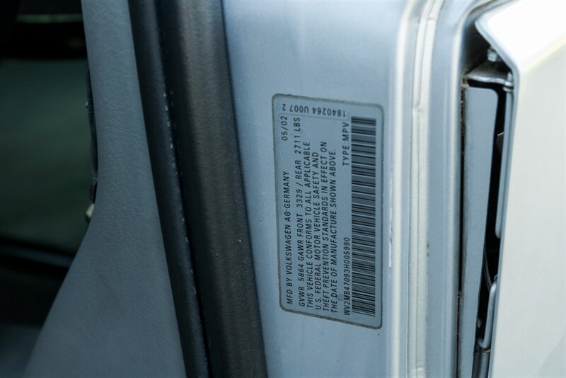 2003 Volkswagen EuroVan MV Autobahn Edition   - Photo 137 - Rockville, MD 20850