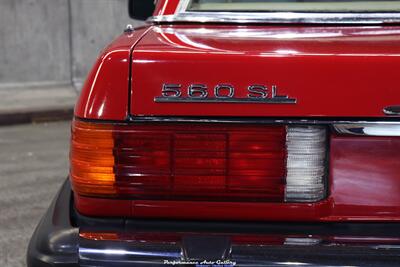 1987 Mercedes-Benz 560SL   - Photo 44 - Rockville, MD 20850