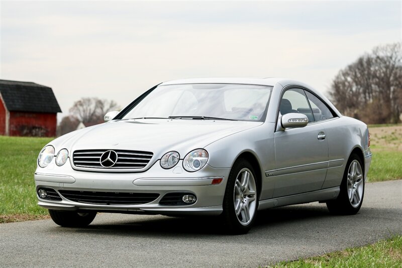 Brilliant Silver Metallic 2005 Mercedes-Benz CL-Class CL 600 Turbo Coupe Coupe Rear-Wheel Drive 5-Speed Automatic