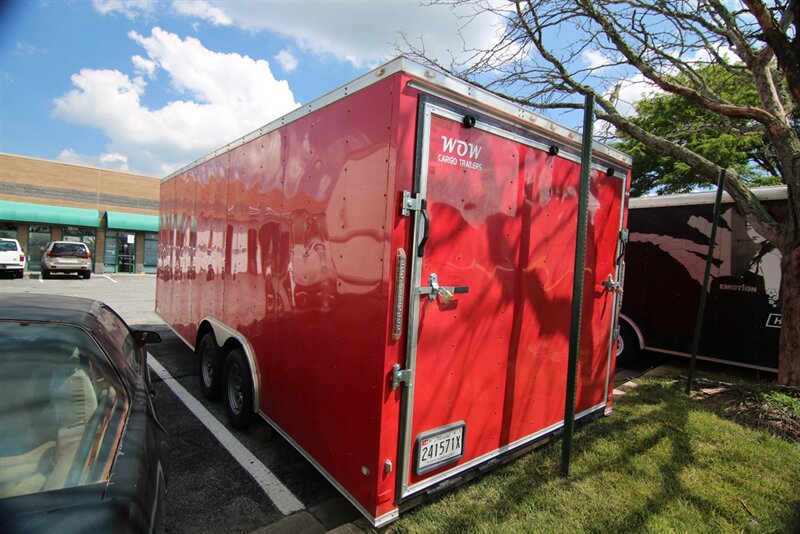 2016 Covered Wagon Enclosed V-Nose Car Trailer 8.5 x 24   - Photo 6 - Rockville, MD 20850