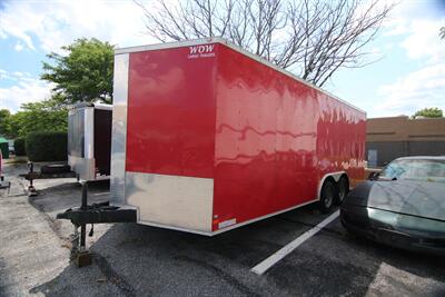 2016 Covered Wagon Enclosed V-Nose Car Trailer 8.5 x 24   - Photo 4 - Rockville, MD 20850