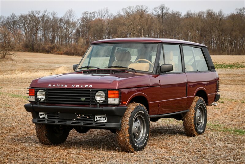 Red (Burgundy) 1993 Land Rover Range Rover SUV / Crossover 5-Speed Manual