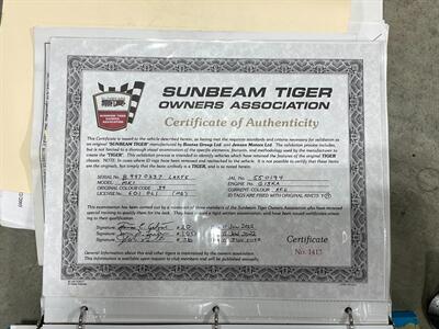 1965 Sunbeam Tiger Mk1   - Photo 141 - Rockville, MD 20850