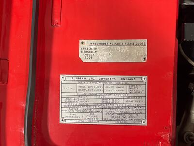 1965 Sunbeam Tiger Mk1   - Photo 144 - Rockville, MD 20850