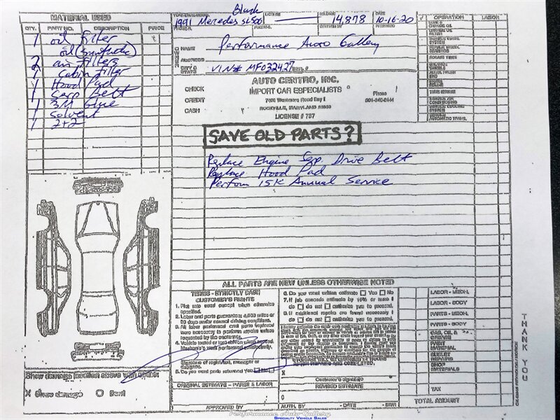 1991 Mercedes-Benz 500 SL   - Photo 98 - Rockville, MD 20850