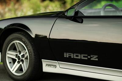 1986 Chevrolet Camaro IROC-Z Z/28   - Photo 46 - Rockville, MD 20850