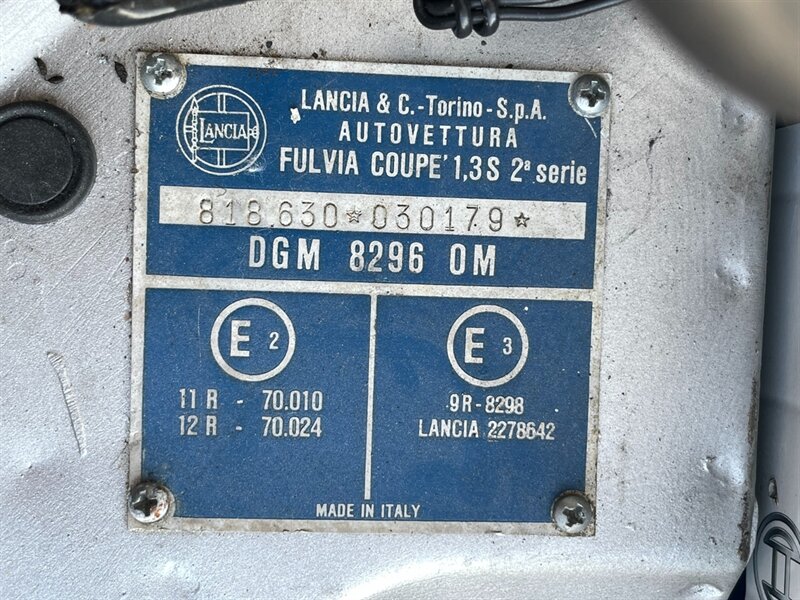 1972 Lancia Fulvia   - Photo 146 - Rockville, MD 20850