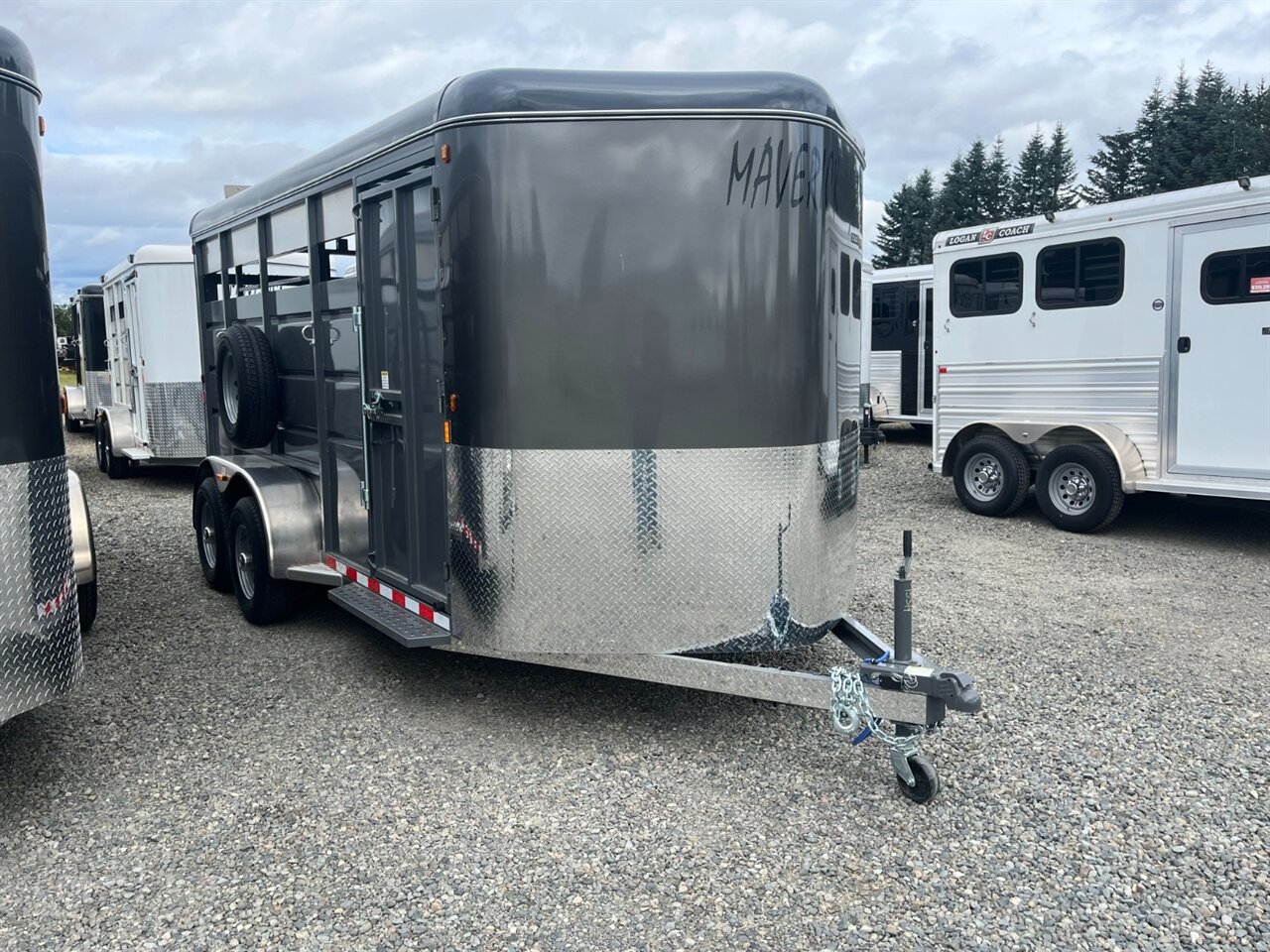 2027 C&amp;B Trailers Maverick 17' Stock Trailer