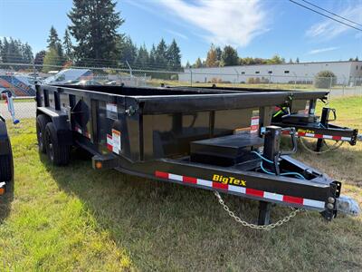 2026 Big Tex Trailers 14LP-16 7x16 14K Dump Trailer w/Tarp & Ramps   - Photo 1 - Olympia, WA 98501