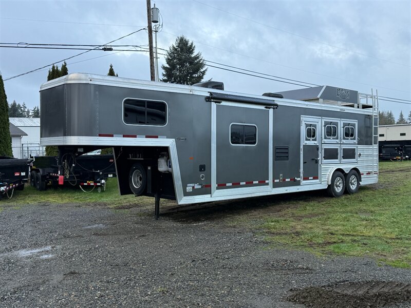 2020 Logan Coach Limited 3-Horse Living Quarters w/ Slide Out  