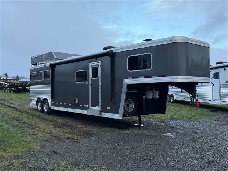 2020 Logan Coach Limited 3-Horse Living Quarters w/ Slide Out  