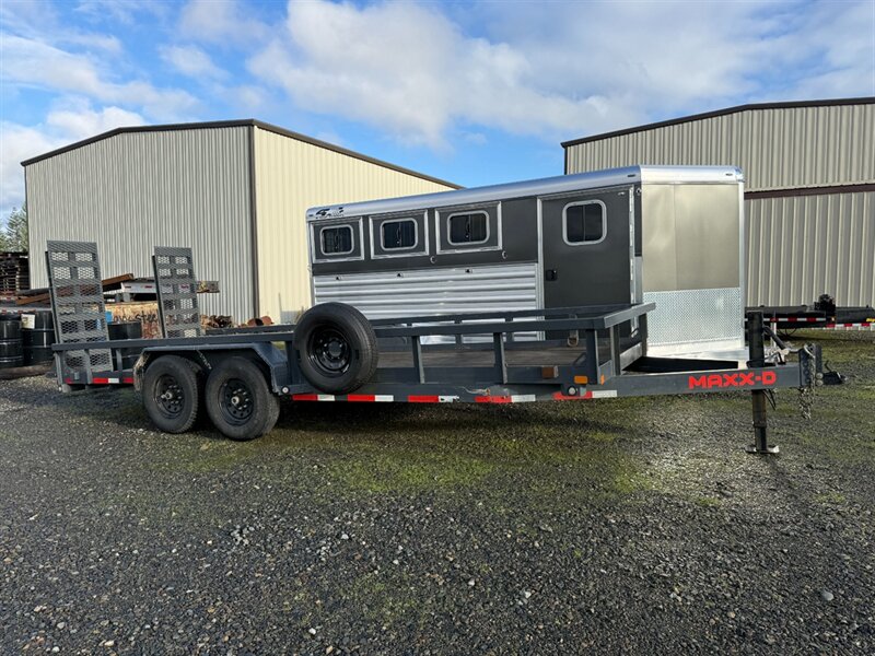 2022 Maxx D U5X8320 7x20 Flatbed/Utility w/Ramps  