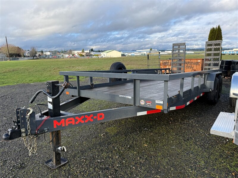 2022 Maxx D U5X8320 7x20 Flatbed/Utility w/Ramps  