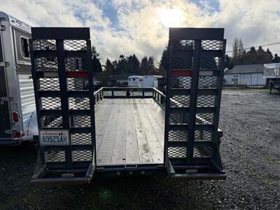 2022 Maxx D U5X8320 7x20 Flatbed/Utility w/Ramps - Photo 5 - Olympia, WA 98501
