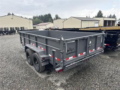 2027 Snake River Trailer 7x14 15.4K GVWR Contractor Dump w/26 " Sides - Photo 2 - Olympia, WA 98501
