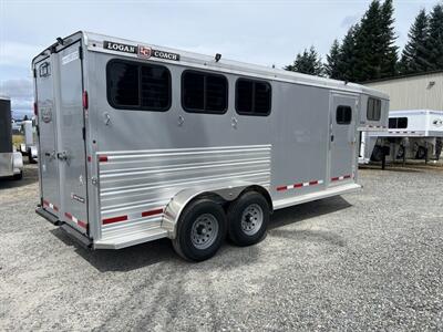 2025 Logan Coach Bullseye GN 3H Horse Trailer   - Photo 5 - Olympia, WA 98501