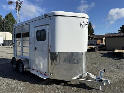2027 C&B Trailers Maverick 2-Horse HS 7 1/2' Tall - Photo 1 - Olympia, WA 98501