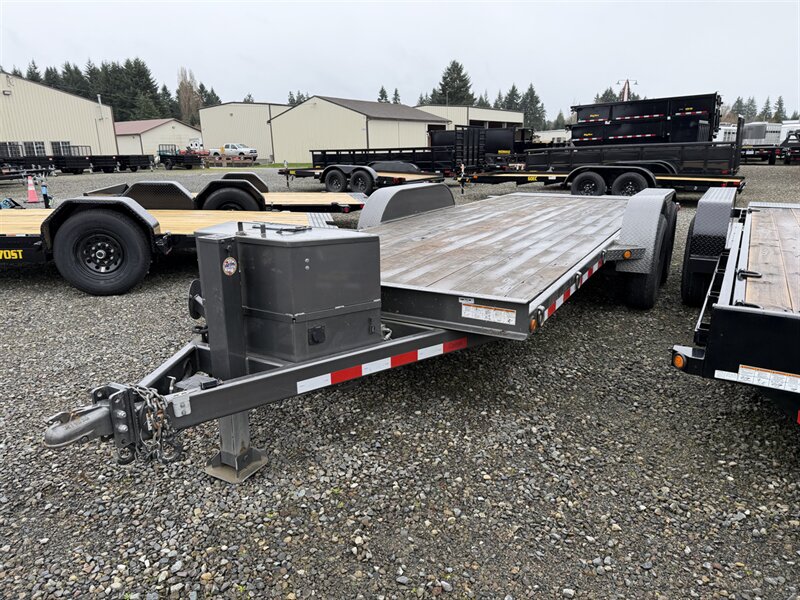 2023 Olympic OM14-2E 20' Power Tilt Flatbed w/Hydraulic Jack  