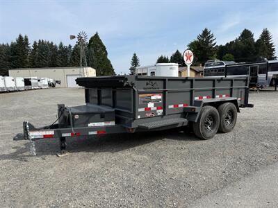 2026 Snake River Trailer 7x14 15.4K Contractor Dump w/26 " Sides   - Photo 1 - Olympia, WA 98501