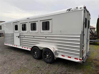 2026 4 Star Trailers Aluminum 4-Horse Gooseneck w/Side Tack   - Photo 13 - Olympia, WA 98501
