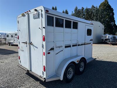2000 Logan Coach Competitor 2-Horse Slant bumper pull trailer   - Photo 5 - Olympia, WA 98501