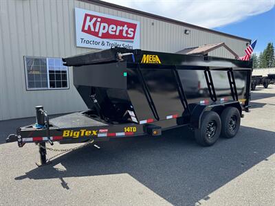 2027 Big Tex Trailers 14TD-14 7x14 15.4K Telescopic Dump w/4' Sides   - Photo 1 - Olympia, WA 98501