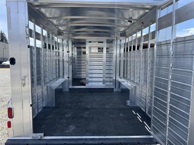 2026 4 Star Trailers Stock Trailer 8x28' Gooseneck   - Photo 6 - Olympia, WA 98501