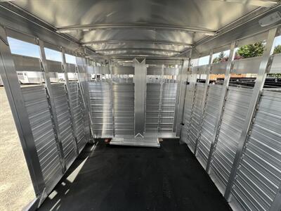 2026 4 Star Trailers Stock Trailer 8x28' Gooseneck   - Photo 4 - Olympia, WA 98501
