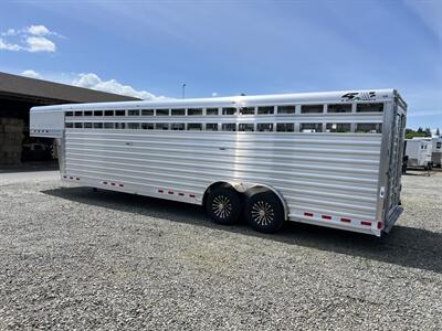 2026 4 Star Trailers Stock Trailer 8x28' Gooseneck   - Photo 7 - Olympia, WA 98501