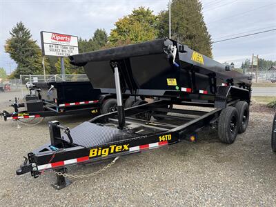 2026 Big Tex Trailers 14TD-14 7x14 14K Dump Trailer w/Tarp & Ramps   - Photo 1 - Olympia, WA 98501