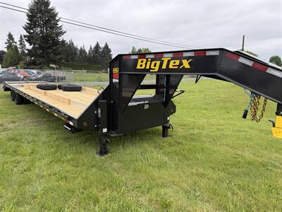 2026 Big Tex Trailers 22GN-40D5A 23.9K 35+5 Flatbed Gooseneck w/Mega Ram - Photo 3 - Olympia, WA 98501
