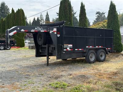 2022 C&B SNAKE RIVER 7X14  DUMP TRAILER W/ 4 SIDES - Photo 4 - Olympia, WA 98501
