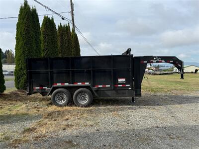 2022 C&B SNAKE RIVER 7X14  DUMP TRAILER W/ 4 SIDES - Photo 3 - Olympia, WA 98501