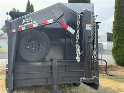 2022 C&B SNAKE RIVER 7X14  DUMP TRAILER W/ 4 SIDES - Photo 8 - Olympia, WA 98501